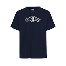 Blå hajken t-shirt 