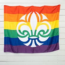 Scouternas regnbågsflagga 120x150 cm

