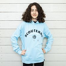 Hoodie Adventure Ljusblå
