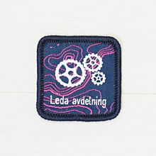 Utbildningsmärke Leda avdelning 10-pack