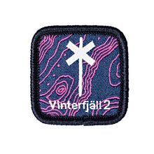 Utbildningsmärke Vinterfjäll 2