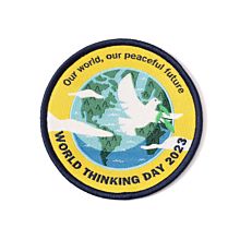 Scouternas egna märke för World Thinking Day 2023