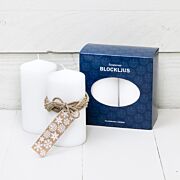 Scouternas blockljus 2-pack 
