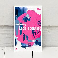 handledning leda scouting bok, rosa och blå