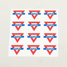 KFUM Klistermärke 12-pack