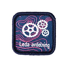 Utbildningsmärke Leda avdelning 10-pack