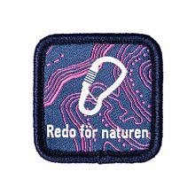 Utbildningsmärke redo för naturen