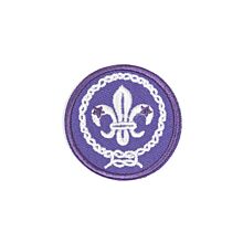 Världsscoutmärke WOSM 10-p
