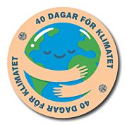 40 dagar för klimatet orange
