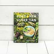 Portionen under tian, vegetarisk kokbok för matlagning ute i naturen