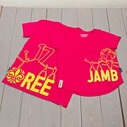 Jamboree 17 Wrap T-shirt Rosa Barn