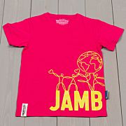 Jamboree 17 Wrap T-shirt Rosa Rak